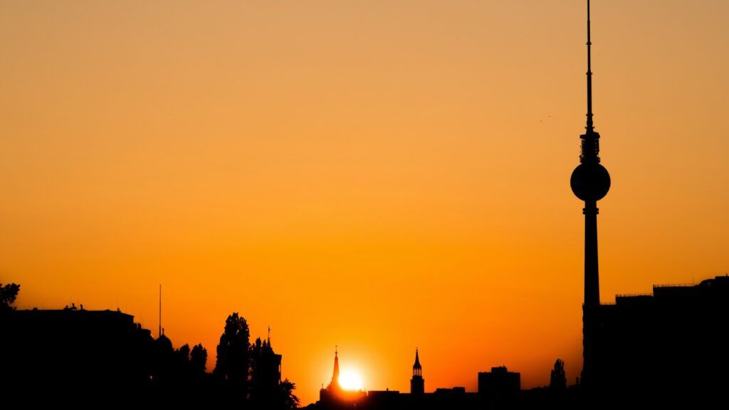 Berlin bei Sonnenuntergang © Peggy und Marco Lachmann-Anke